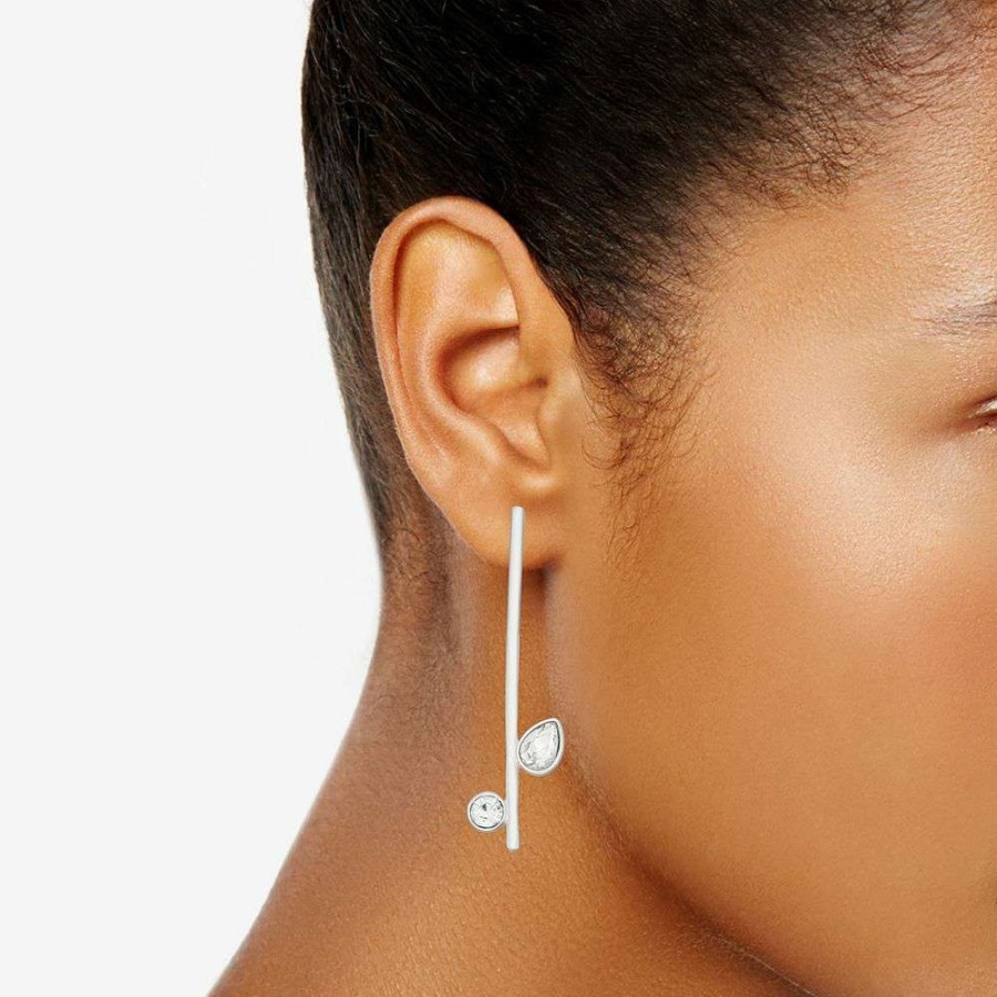 Jewelry * | Nine West Linear Post Earrings