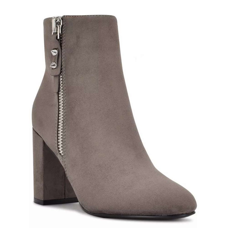 Shoes * | Nine West Trike Women'S Block Heel Ankle Boots