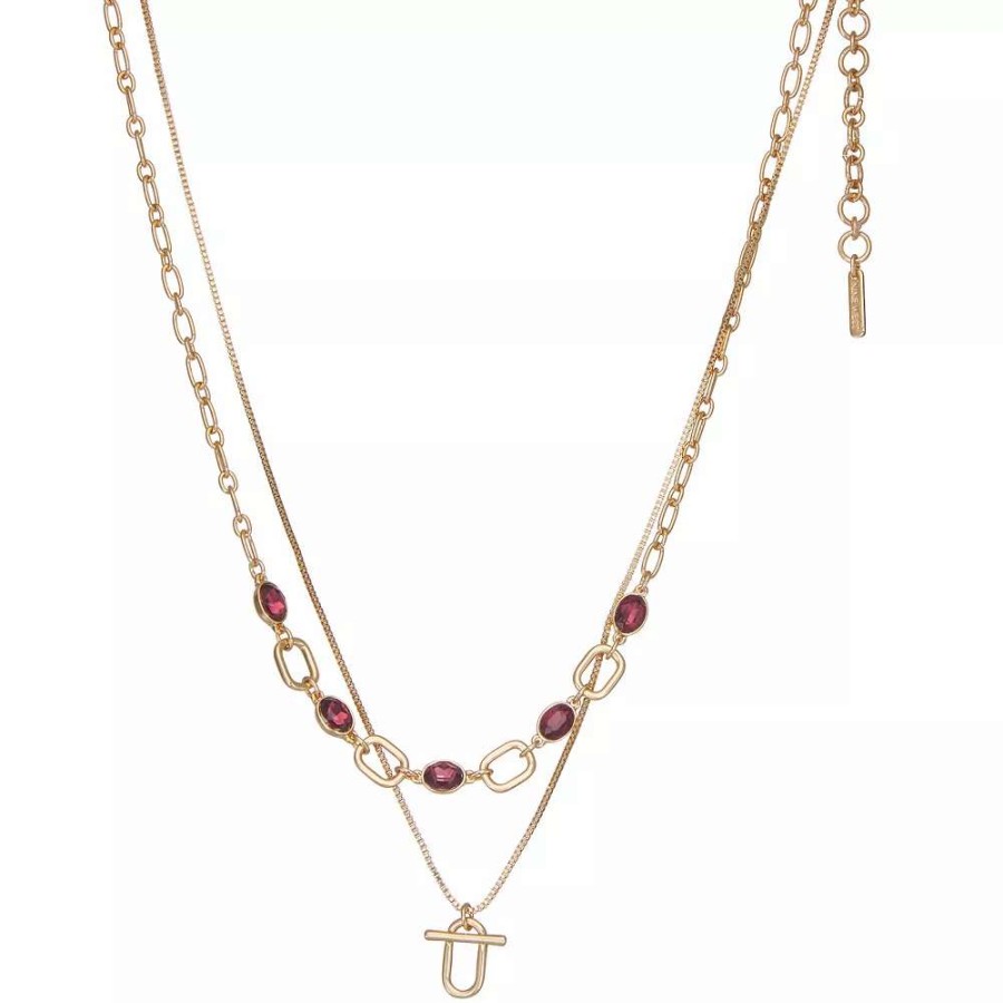 Jewelry * | Nine West Multirow Necklace