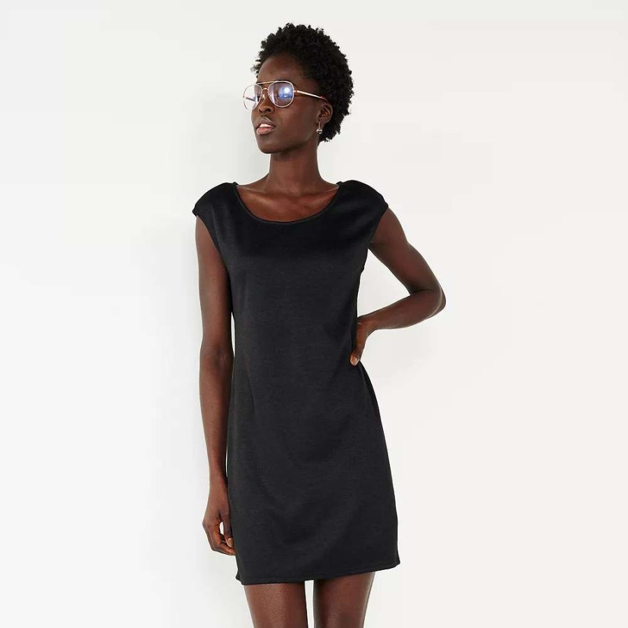 Clothing * | Women'S Nine West Scoopneck Cap-Sleeve Sheath Dress